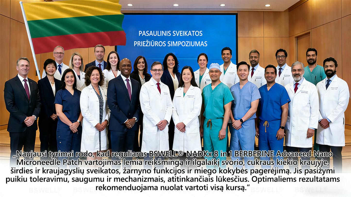 🌿🧑‍⚕️BSWELL® Nano mikroadatinis lieknėjimo pleistras – Matomi pokyčiai per 28 dienas Svorio kontrolei, širdies sveikatai, cukraus balansui, žarnynui ir sąnariams.