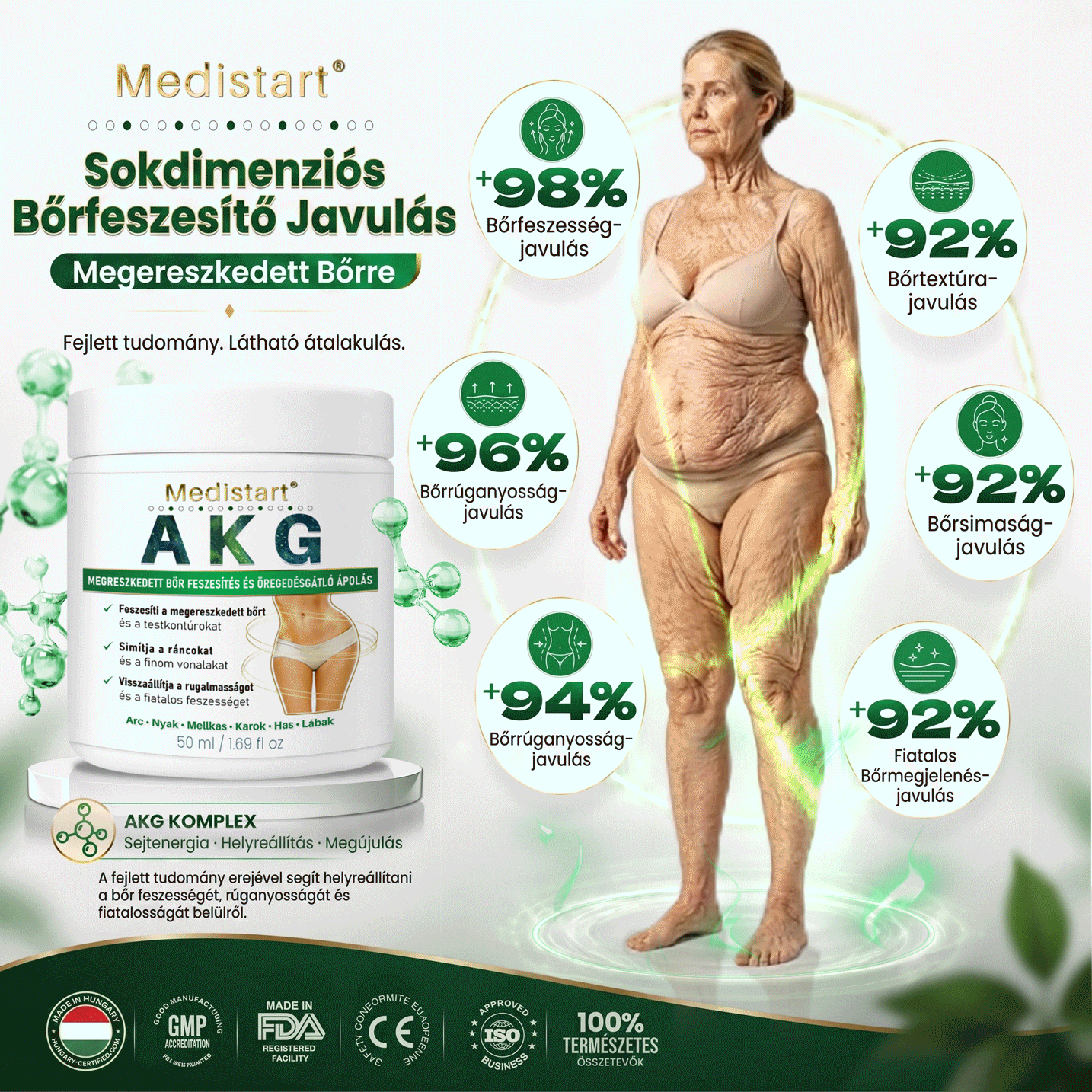 🌻Medistart® AKG BŐRFESZESÍTŐ & ÖREGEDÉS ELLENI ÁPOLÁS