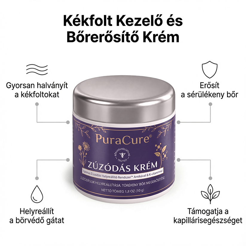 💛✨100K+ ELADVA 💁‍♀️ – PuraCure® Zúzódásjavító és bőrerősítő krém