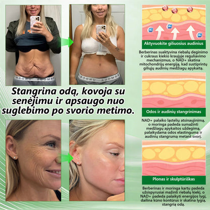 🌿🧑‍⚕️BSWELL® Nano mikroadatinis lieknėjimo pleistras – Matomi pokyčiai per 28 dienas Svorio kontrolei, širdies sveikatai, cukraus balansui, žarnynui ir sąnariams.